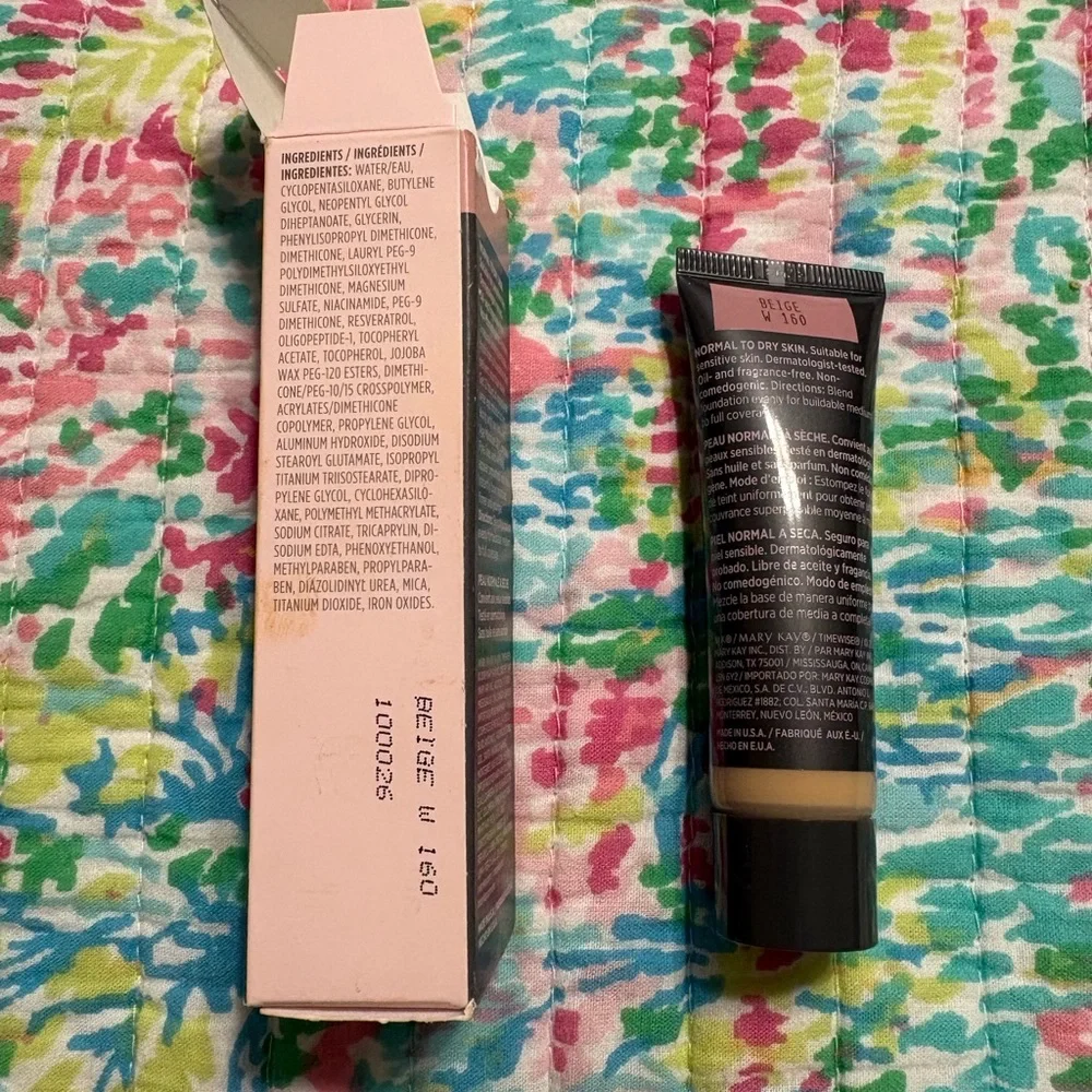 Mary Kay TimeWise Luminous 3D Foundation — Beige W 160